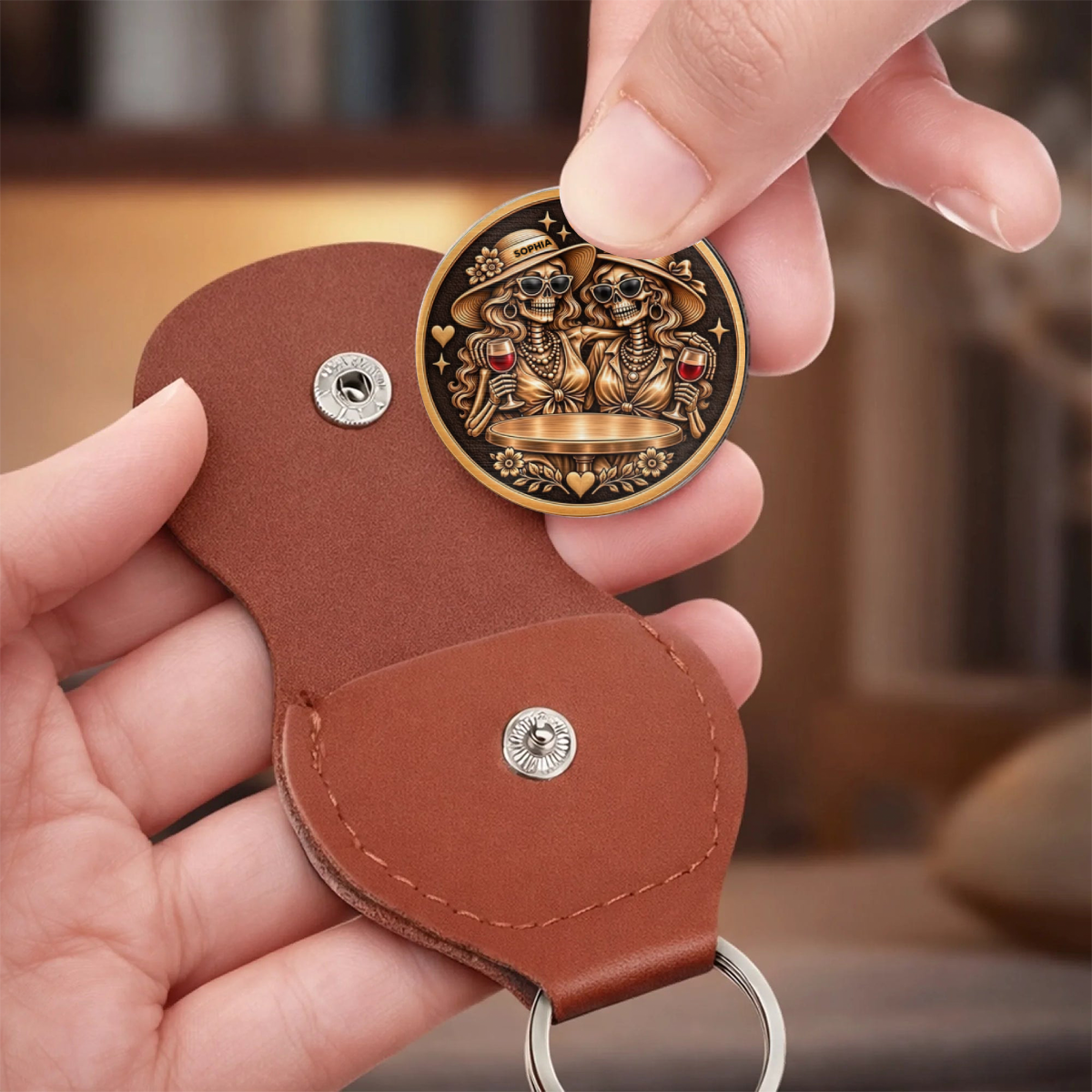 Gemeinsam_Im_Chaos_Personalisiertes_Geschenk_3D Gedruckter_Taschenfreund_F_r_Beste_Freunde4