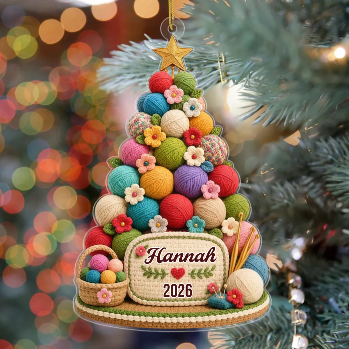 Hakelbaum PersonalisiertesGeschenk_Acryl WeihnachtsbaumschmuckFurFrauen6_6032cfe9 84d5 444c 931a f0d3ff6a8c52