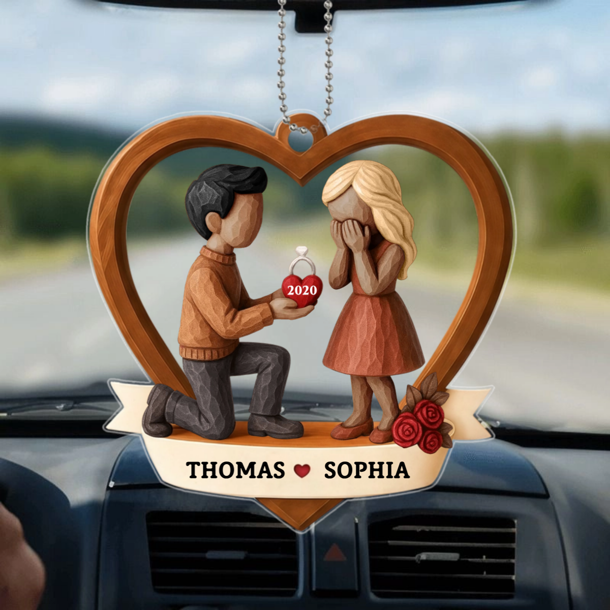 HeiratsantragAlsPaarMitWunschnamen_PersonalisiertesGeschenkAcrylOrnamentFurPaare_8
