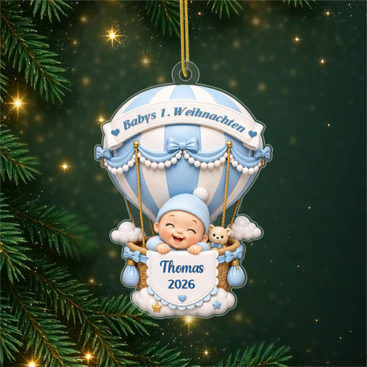 HeissluftballonZumErstenWeihnachtenDesBabys_PersonalisiertesGeschenkAcryl OrnamentFurNeugeborene_4_878d934a 079a 4bef 9a50 480d358773f9