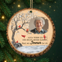 IchBinImmerBeiDir_PersonalisiertesGeschenk 1 Schicht Holz OrnamentFurErinnerung