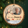 IchBinImmerBeiDir_PersonalisiertesGeschenk 1 Schicht Holz OrnamentFurErinnerung1
