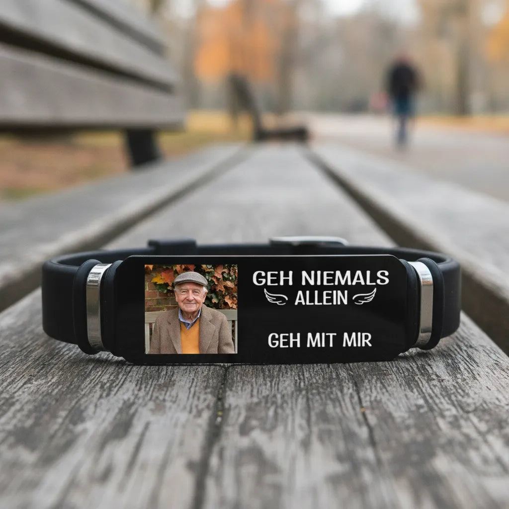 Ich_Bin_Immer_Bei_Dir_Foto Gedenkarmband_Personalisiertes_Geschenk_Graviertes_Armband_F_r_Familie_1