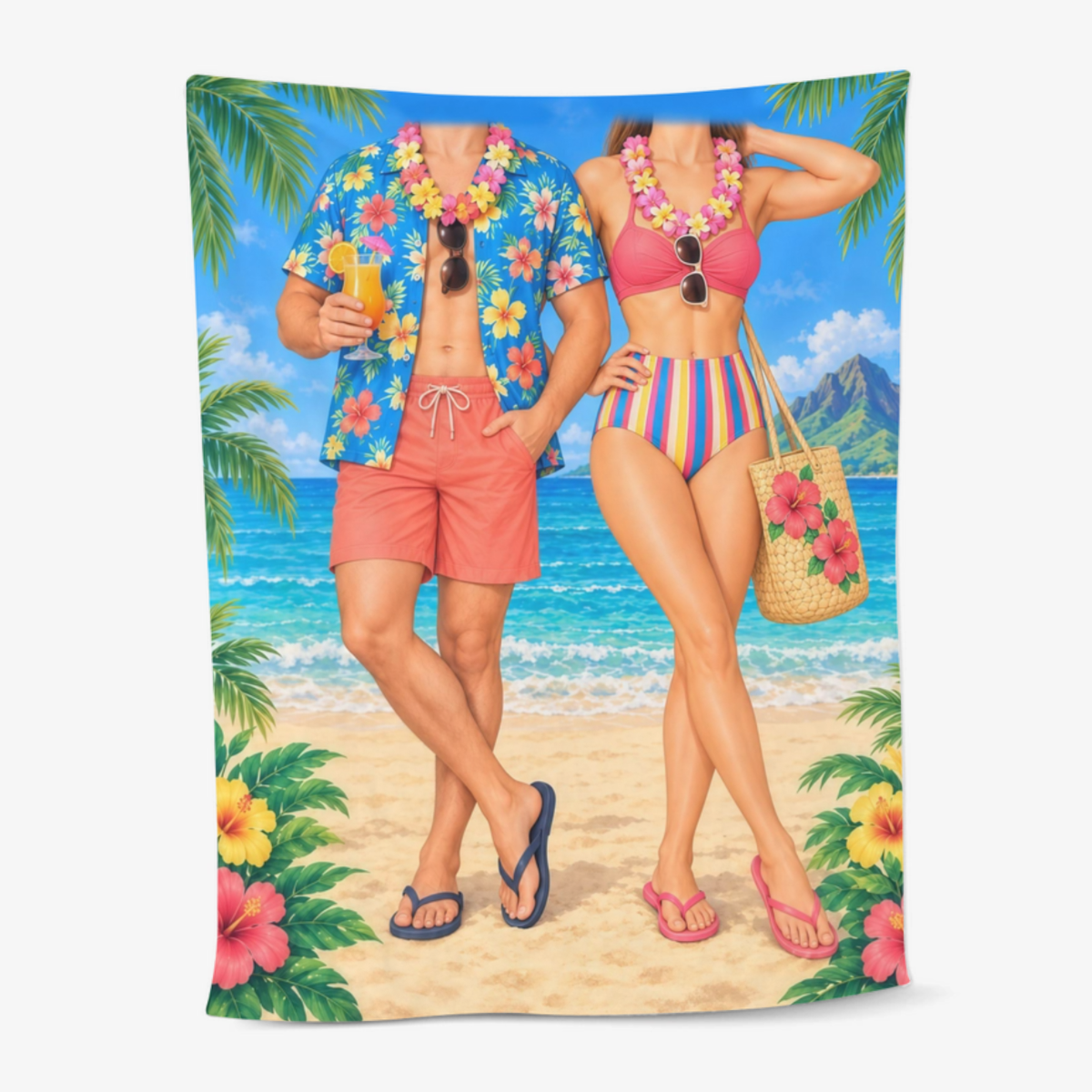Konig_Und_Konigin_Als_Paar_Personalisiertes_Geschenk_ _Personalisierte_Decke_Fur_Paare1