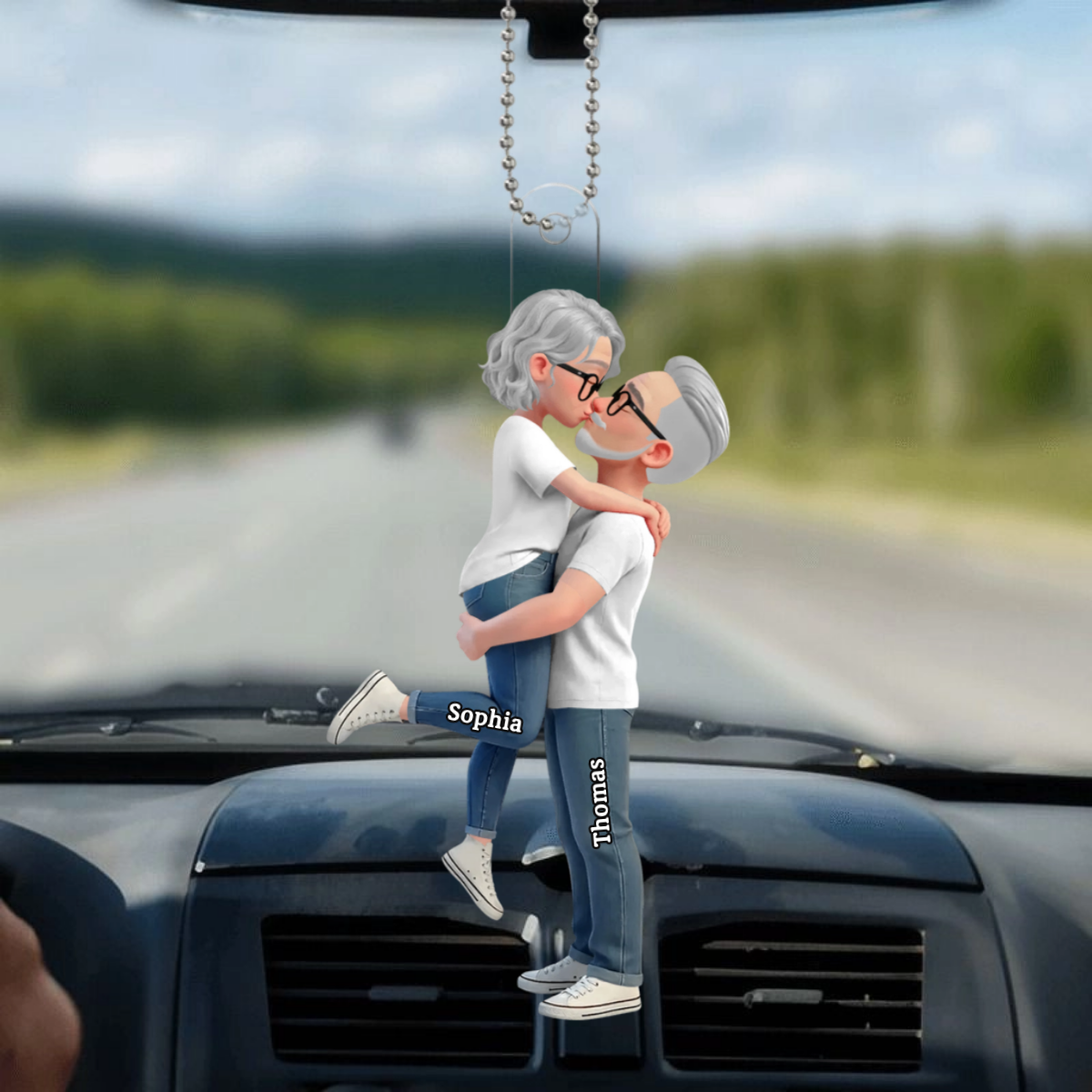 LiebeAlsPaar_PersonalisiertesGeschenkHange OrnamentFurPaare_4