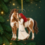MadchenMitPferd_PersonalisiertesGeschenkAcryl OrnamentFurPferdeliebhaber