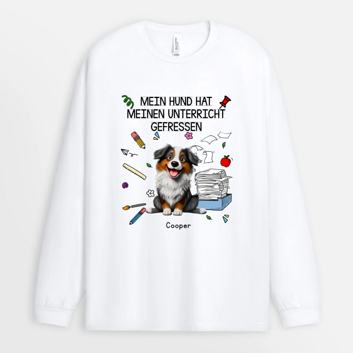 Meine_Hunde_haben_meinen_Unterricht_gefressen_Personalisiertes_Geschenk_T Shirt_fur_Lehrer_Lehrerin_2