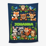 Niedliche_Cartoon Welt_ _Personalisiertes_Geschenk_Kuscheldecke_Fur_Kinder_5