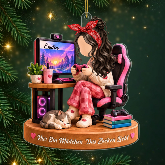 Nur_Ein_M_dchen_Das_Gaming_Liebt_ _Personalisiertes_Geschenk_Acryl_Christbaumschmuck_F_r_Gamerinnen3