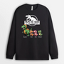 PapaZuSein_IstEinKinderspiel Papasaurus PersonalisiertesGeschenkT ShirtFurPapa_2