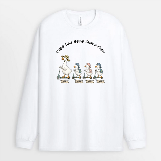 Papa_Und_Seine_Chaos Crew_Mit_Kindernamen_Personalisiertes_Geschenk_T Shirt_Fur_Papa_Und_Opa_3_3dc17a69 91f3 4241 9b1e 54f353dd1767