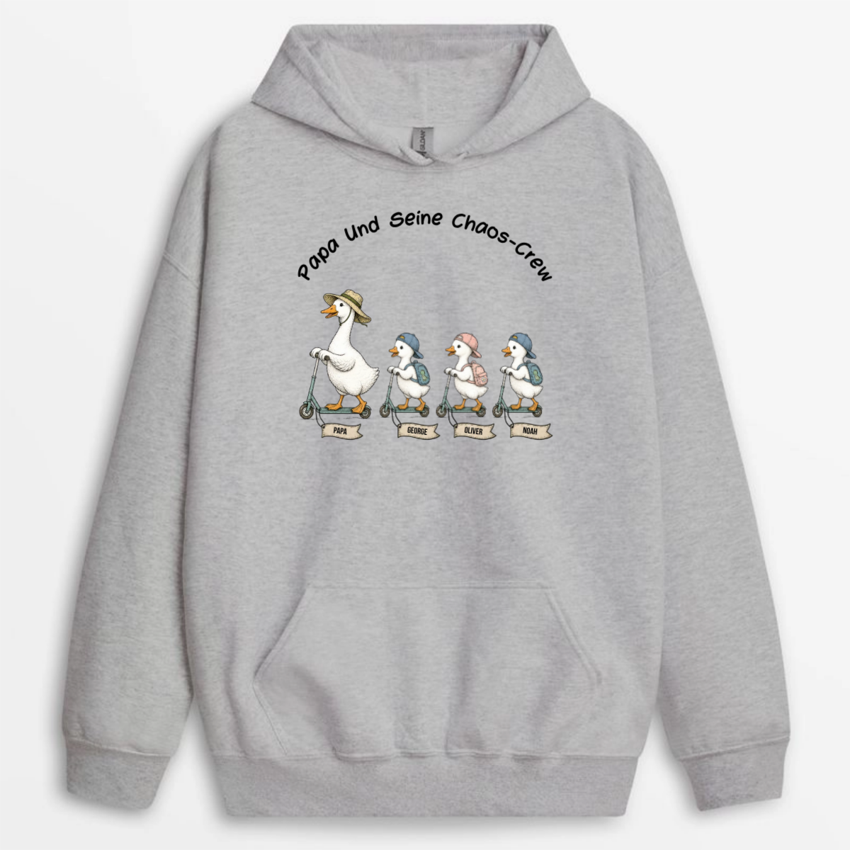 Papa_Und_Seine_Chaos Crew_Mit_Kindernamen_Personalisiertes_Geschenk_T Shirt_Fur_Papa_Und_Opa_4_d0cd7a24 51b0 4355 92ee 300c9bbd3158