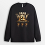 Papa_Wolf_Mit_Kindernamen_Personalisiertes_Geschenk_T Shirt_Fur_Papa_Und_Opa_2