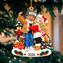 ParchenBeimSelfieMachen_PersonalisiertesGeschenkAcryl OrnamentFurPaare_2