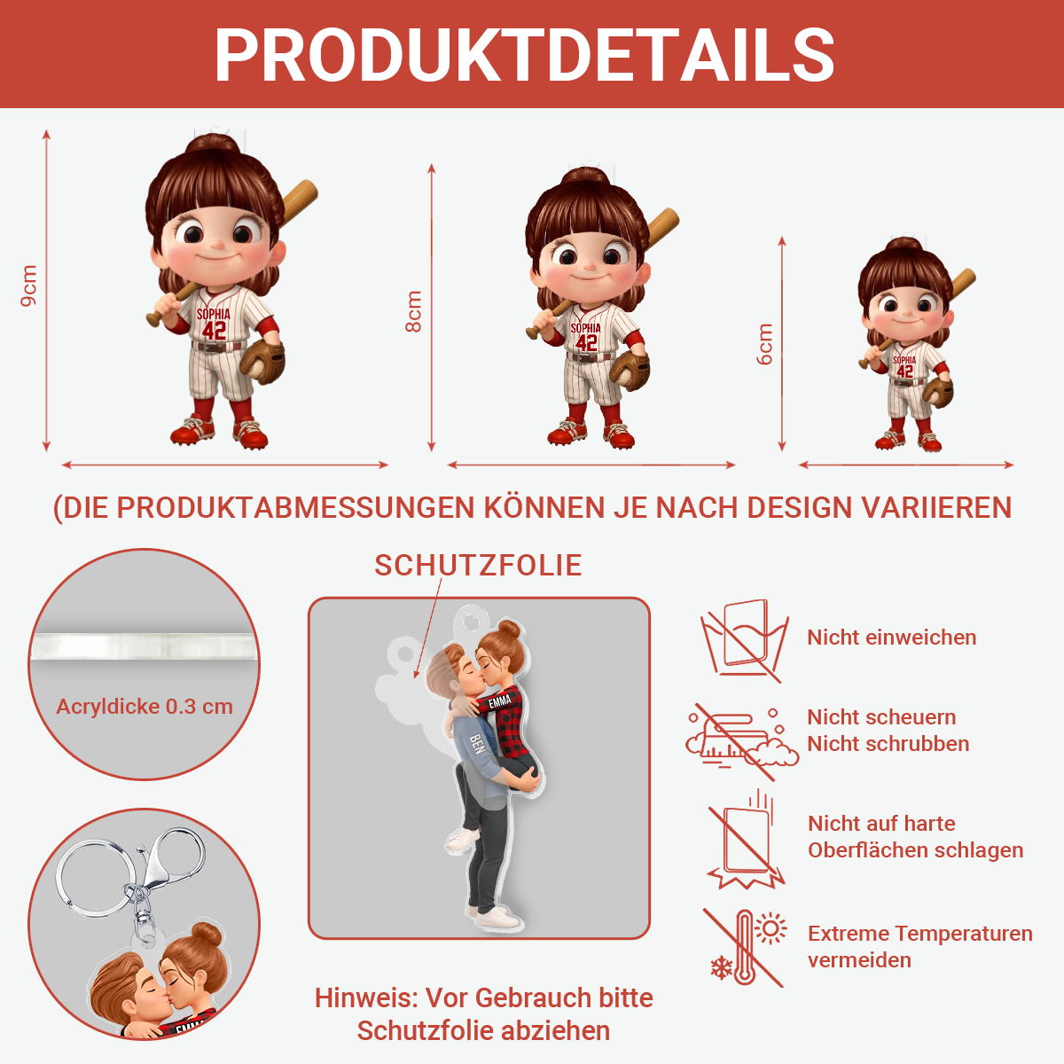 PersonalisierterBaseballspieler_PersonalisiertesGeschenkAcryl SchlusselanhangerFurBaseballspieler_4