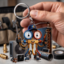 PersonalisierterKlima_Heizungstechniker_PersonalisiertesGeschenkAcryl SchlusselanhangerFurHandwerker