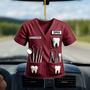 PersonalisierterZahnarzt Kasack_PersonalisiertesGeschenkAcryl OrnamentFurZahnarzte_12