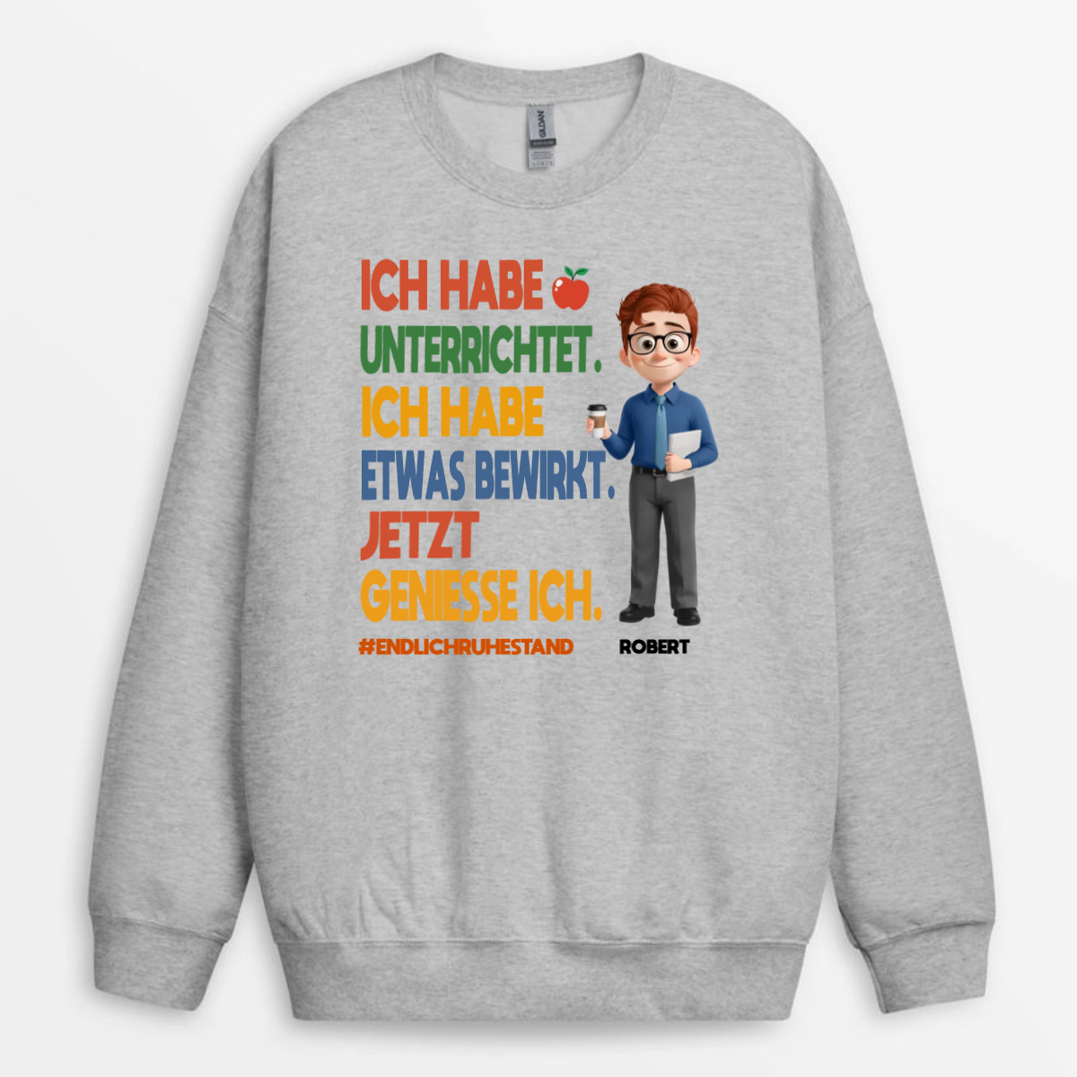 RuhestandNachDerLetztenUnterrichtsstundePersonalisiert_PersonlichesGeschenkT ShirtFurLehrerinnenUndLehrer_4