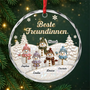 Schneemann Geschwister PersonalisiertesGeschenk_RunderGlas WeihnachtsanhangerFurFamilien5
