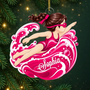 SchwimmendesKind_PersonalisiertesGeschenk Acryl OrnamentFurJungeSchwimmer