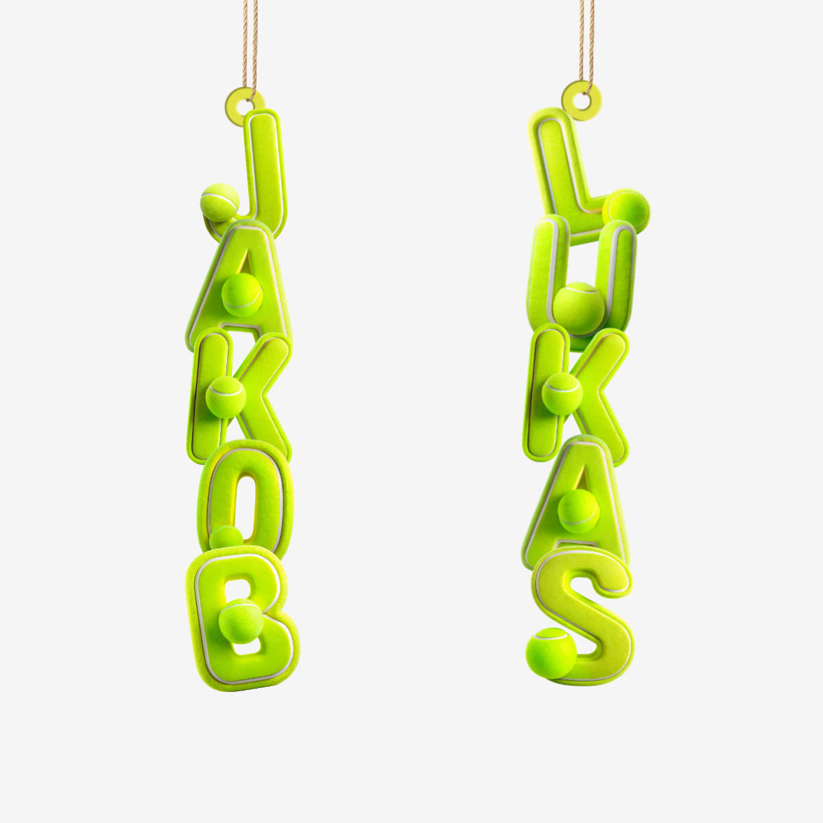 Tennisname_PersonalisiertesGeschenk 1 Schicht Holz OrnamentFurTennisliebhaber1