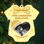 Ultraschall Liebe PersonalisiertesGeschenk_1 Schicht Holz OrnamentFurWerdendeEltern6