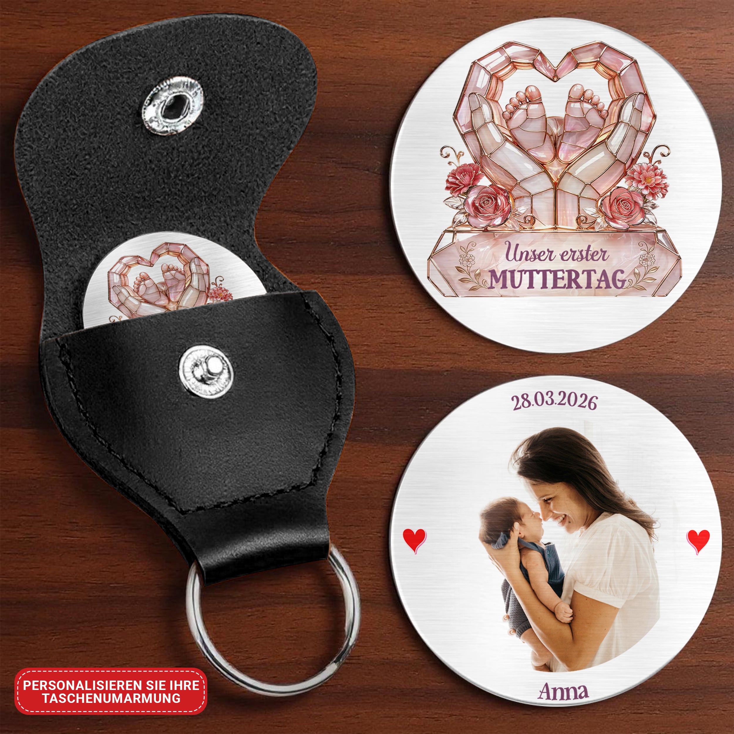 Unser_erster_Muttertag_mit_eigenem_Foto_Personalisiertes_Geschenk_Pocket_Hug_Fur_Mama_2