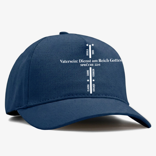 VaterseinDienstAmReichGottes Vatertagsgeschenk PersonalisiertesGeschenkCapFurPapa_3