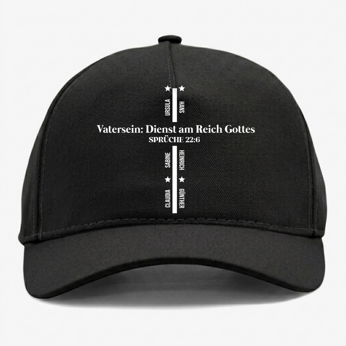VaterseinDienstAmReichGottes Vatertagsgeschenk PersonalisiertesGeschenkCapFurPapa_4