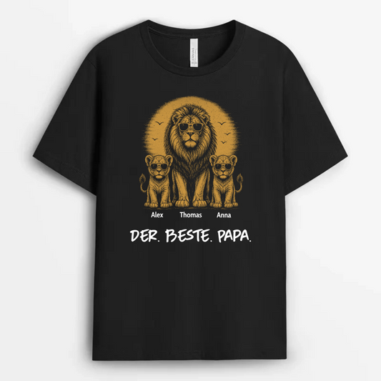 VintageLowenPapaMitKindern1