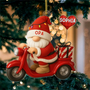Weihnachtsmann_Auf_Dem_Roller_ _Personalisiertes_Geschenk_Acryl Weihnachtsanh_nger_F_r_Opa1