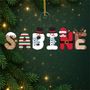 Weihnachtsname_PersonalisierterAcryl Ornament1