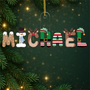 Weihnachtsname_PersonalisierterAcryl Ornament2