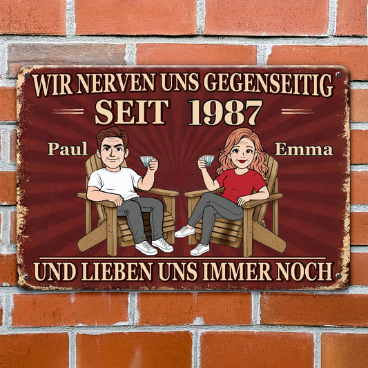 WirNervenUnsSeit_PersonalisiertesMetallschildMitNamen_JahrGeschenkFurPaare_1